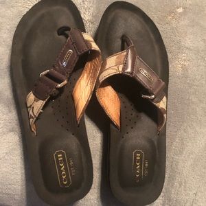 Coach Flip Flops